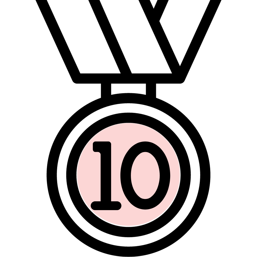 ikona 10 miejsce