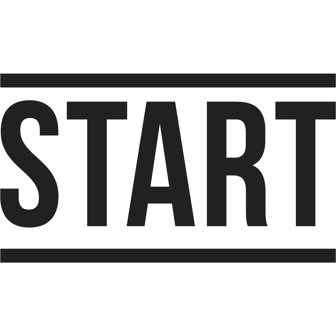 ikona napis start